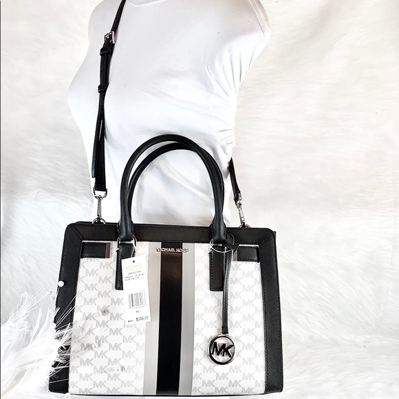 🖤New Michael Kors 🖤 Center Stripe Bright W… - Picture 2 of 8